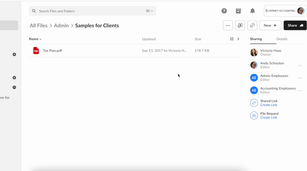 Upload new file from online Box account