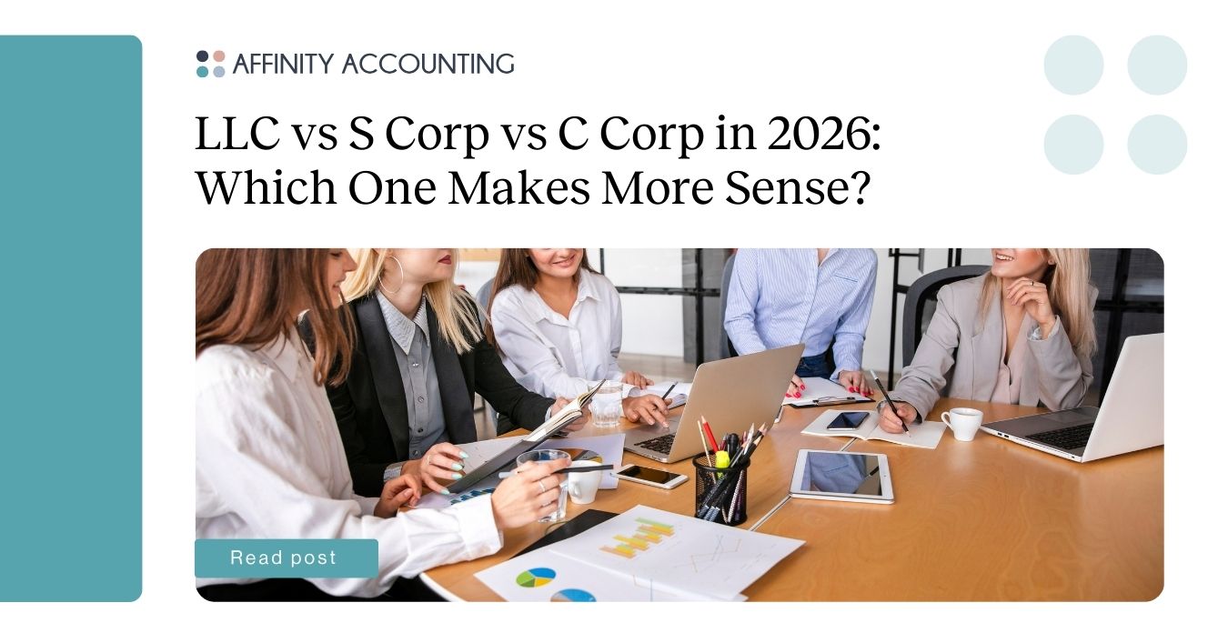 LLC vs S Corp vs C Corp